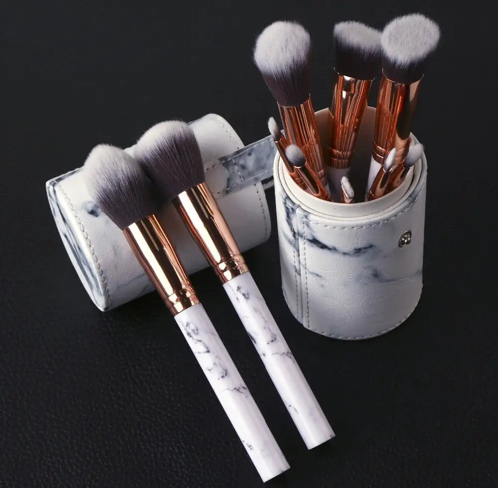 Marble Frost Brush Set